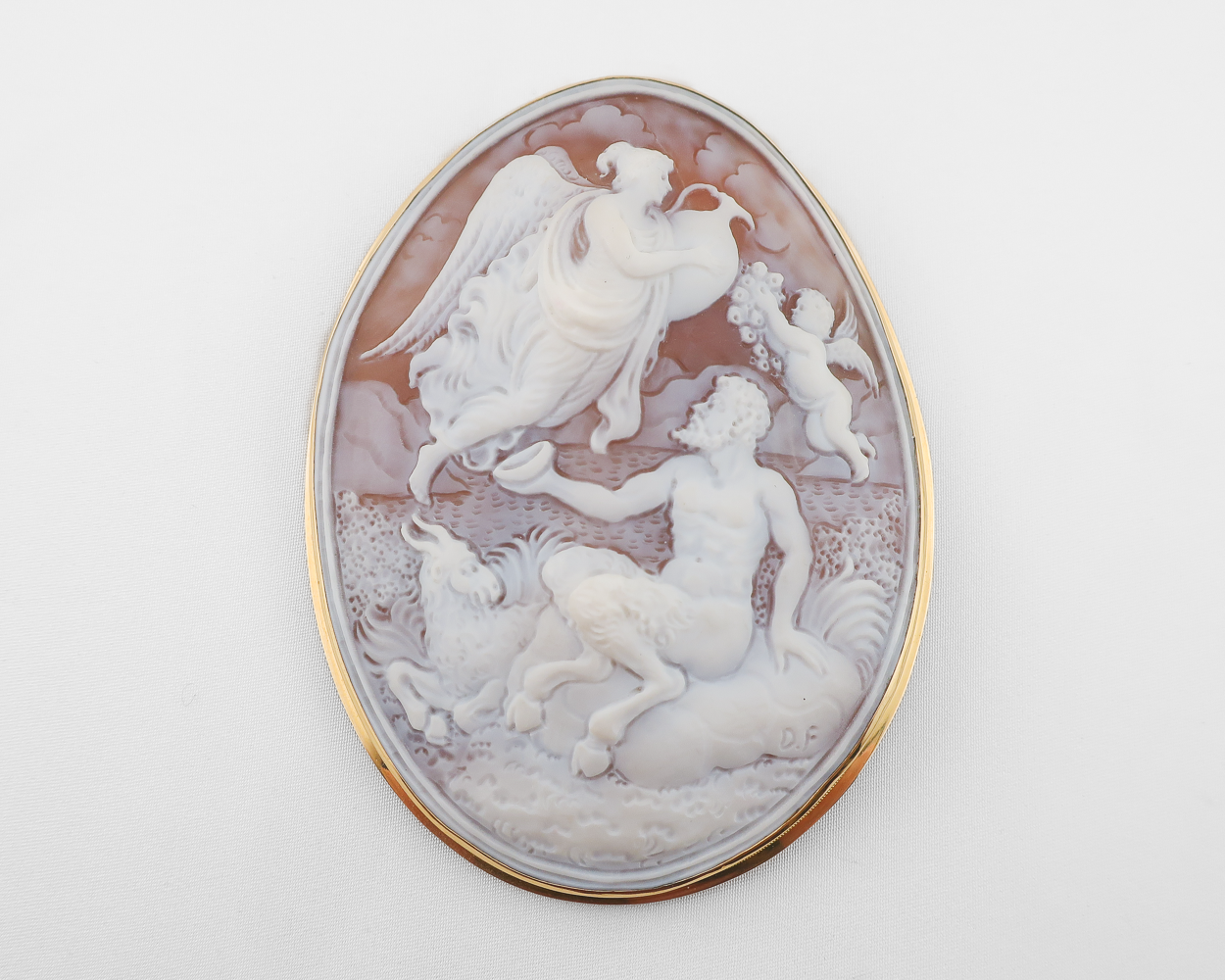 Midcentury Bacchus Cameo