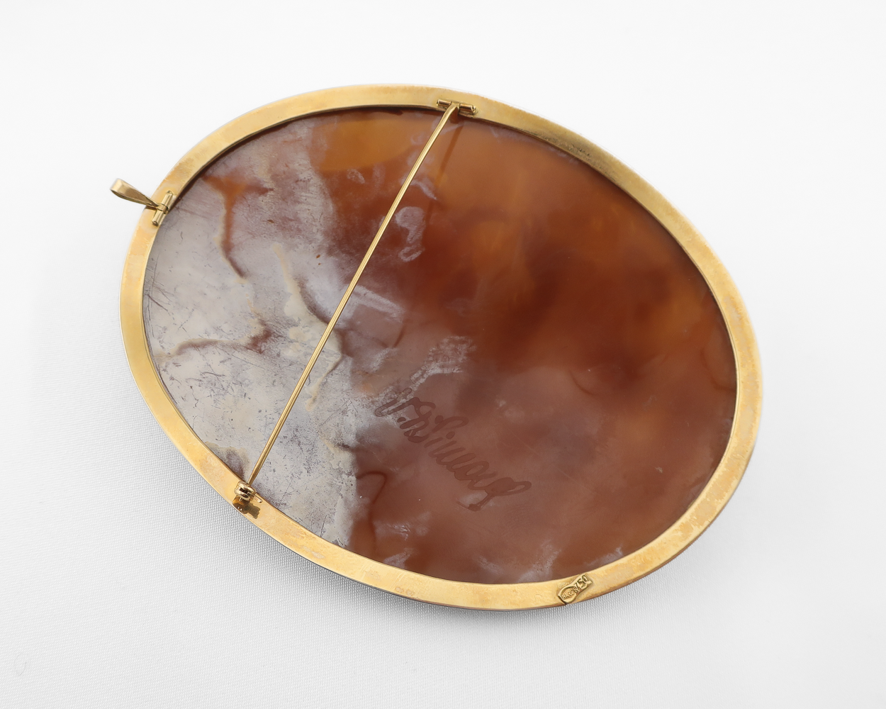 Midcentury Bacchus Cameo