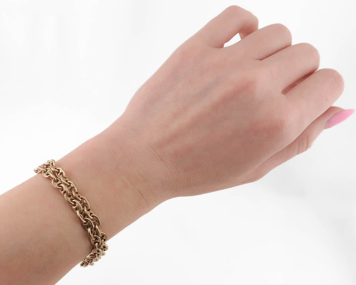 Vintage 10KT Mariner-Link Bracelet