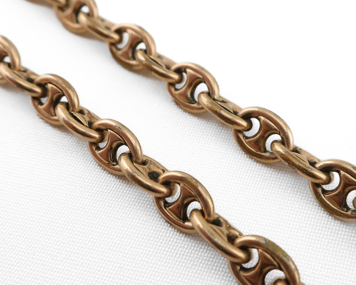 Vintage 10KT Mariner-Link Bracelet
