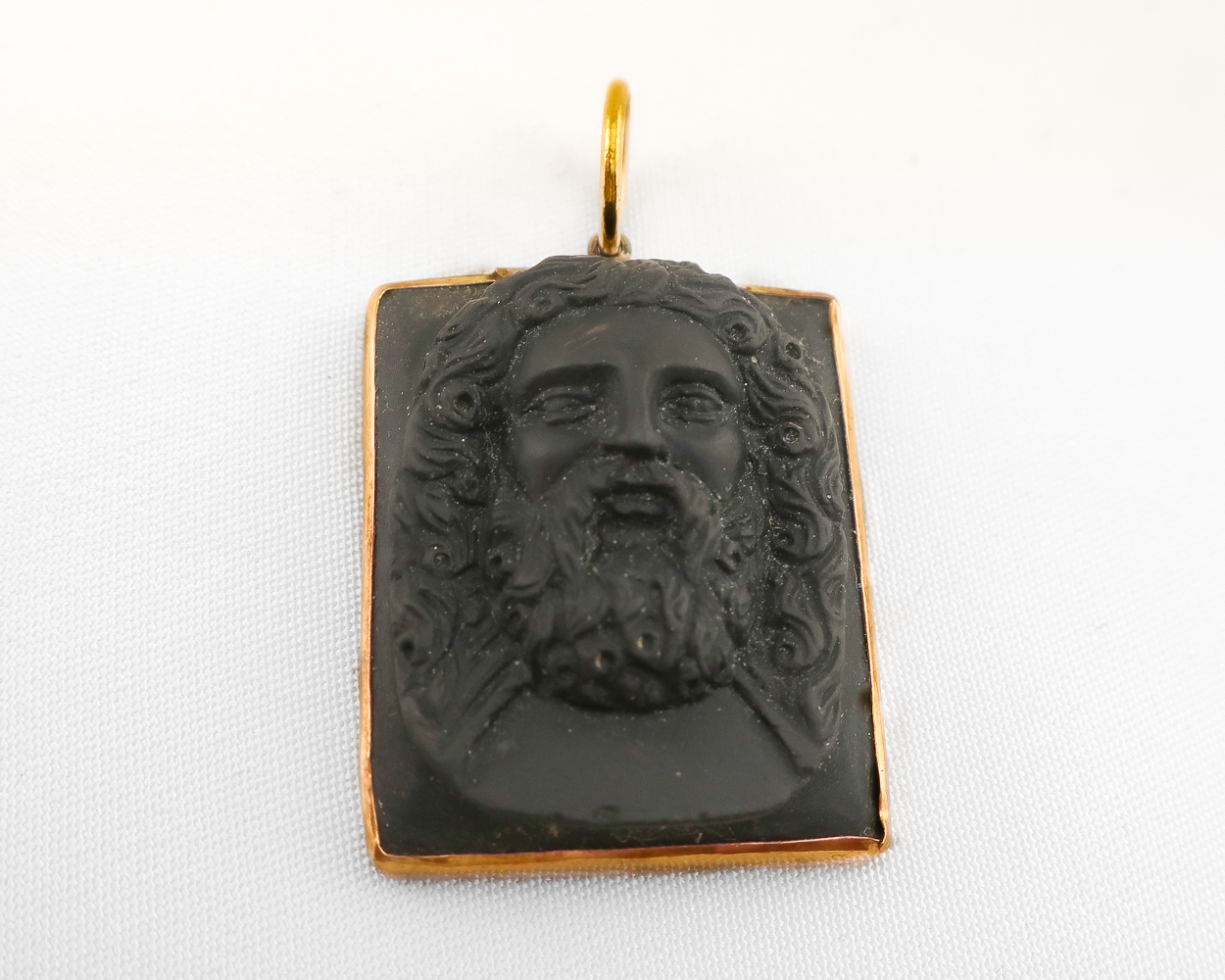 Victorian Zeus Cameo Pendant
