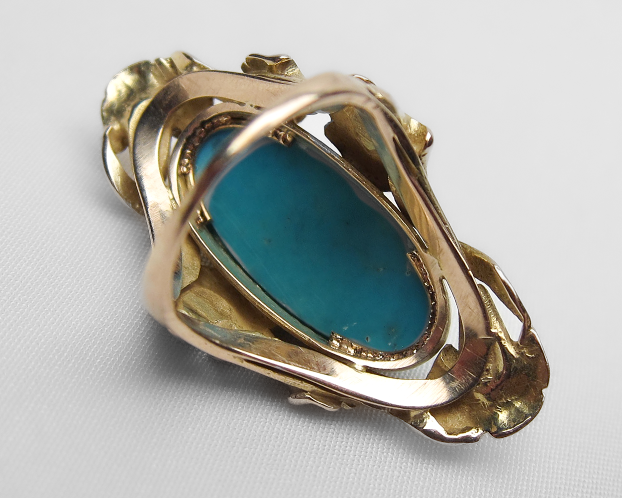 Art Nouveau Persian Turquoise Ring