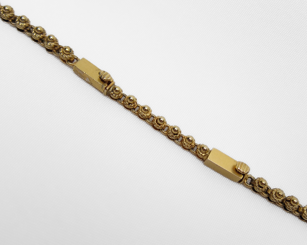 Circa 1870 Seed Pearl and Diamond Necklace