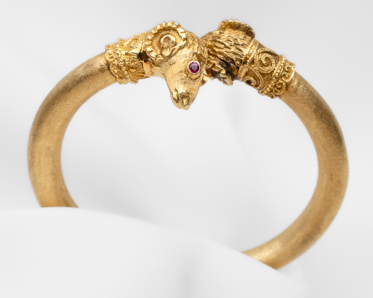 1960s Double Ram Bangle