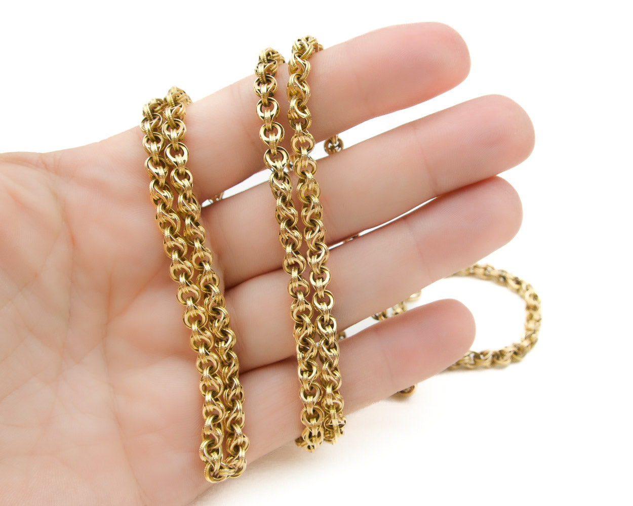Victorian Fancy Link Necklace