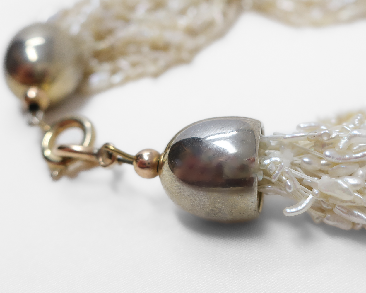 1980s Keshi Pearl Strand