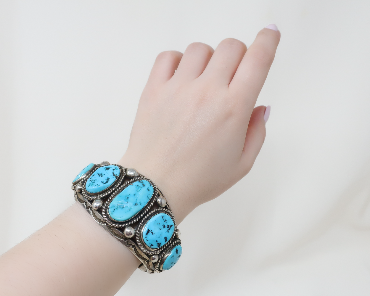 Five-Stone Turquoise Bracelet