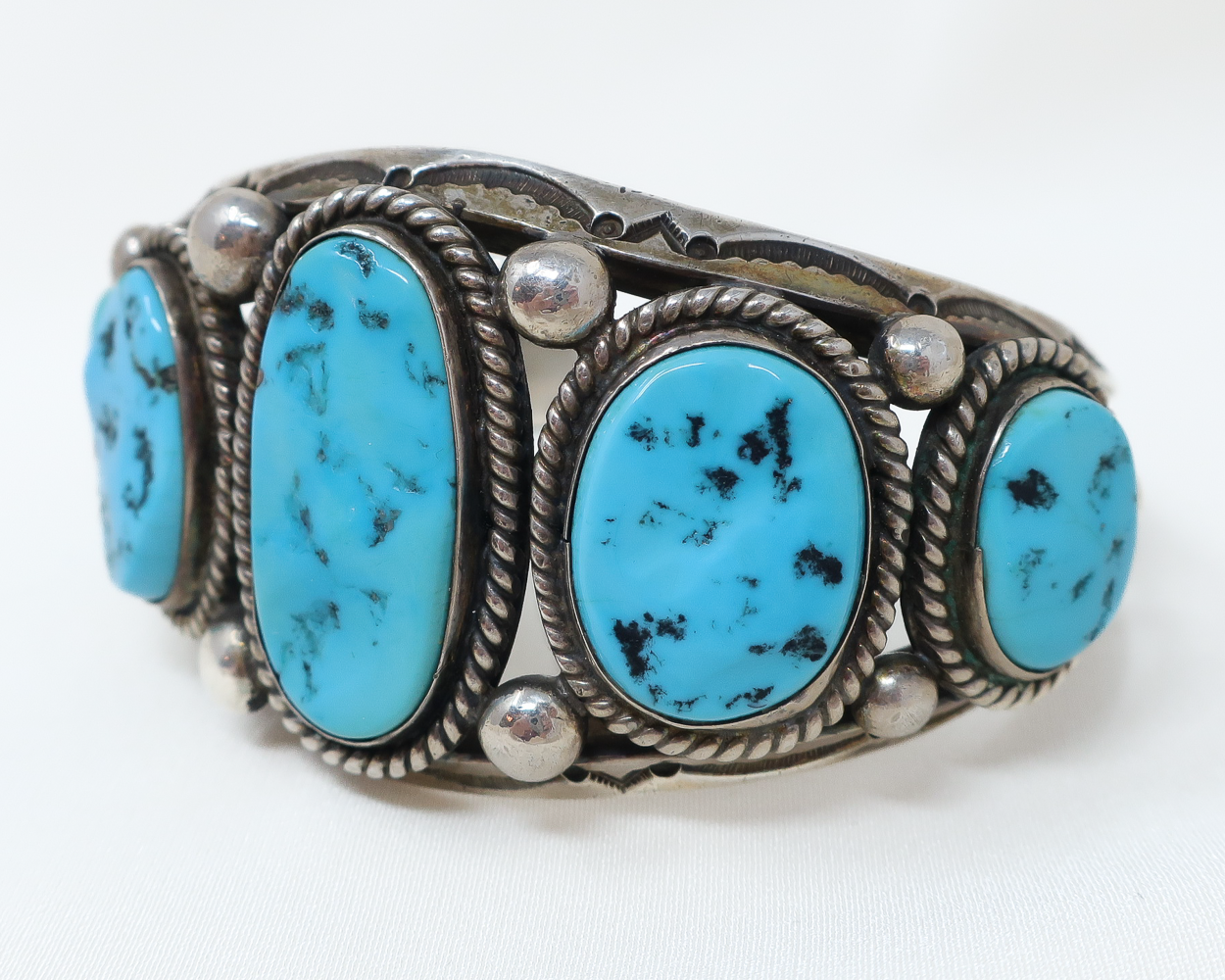 Five-Stone Turquoise Bracelet