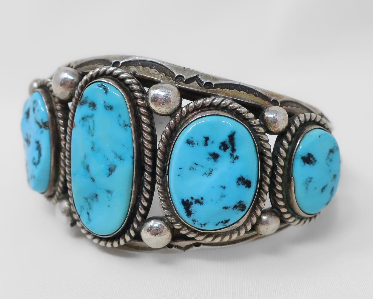 Five-Stone Turquoise Bracelet