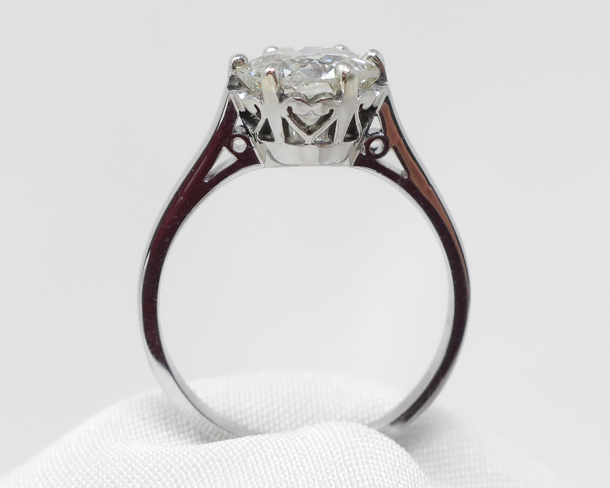 1930s Old European-Cut Diamond Solitaire