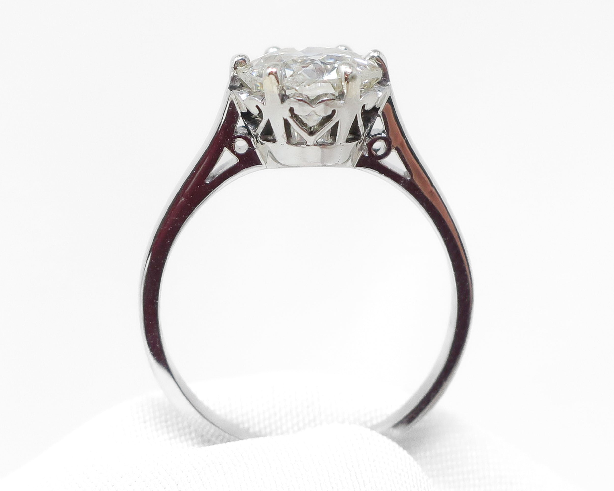 1930s Old European-Cut Diamond Solitaire