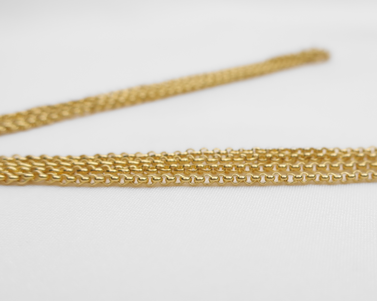 Vintage French Gold Rope Chain