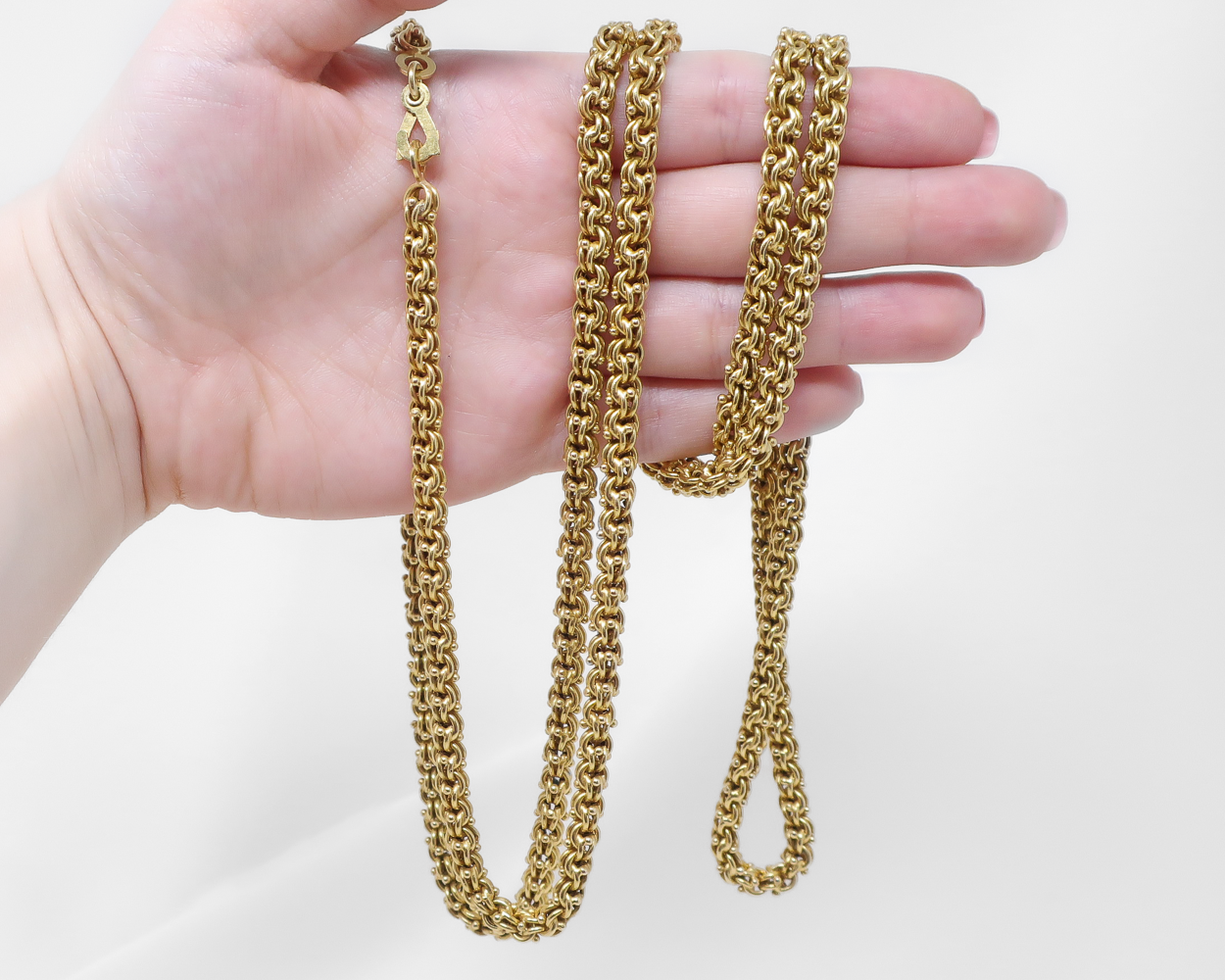 Vintage Double-Link Long Chain