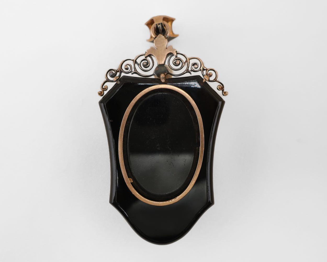 Victorian Amethyst, Pearl, and Onyx Locket