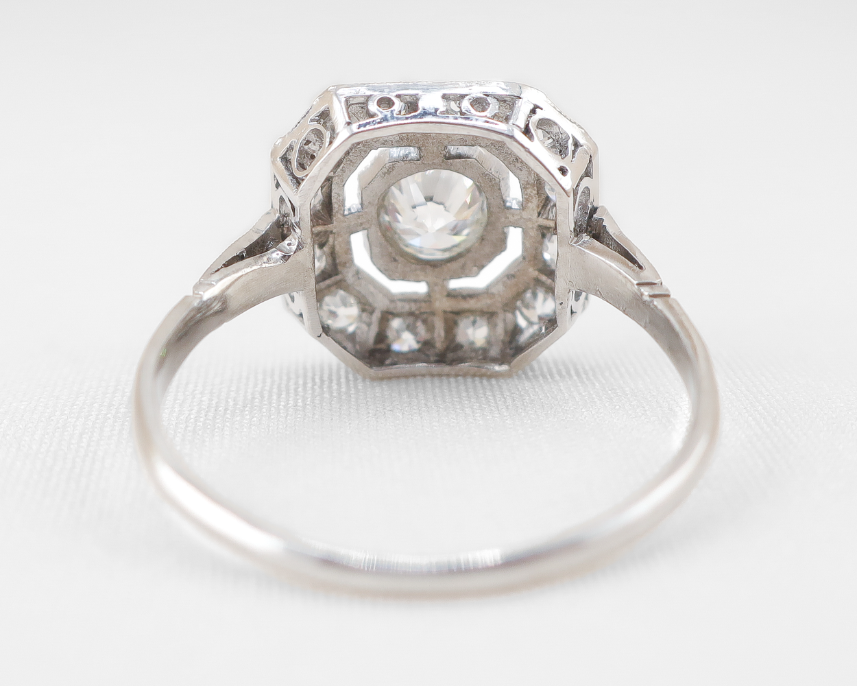 Art Deco Octagonal Diamond Ring