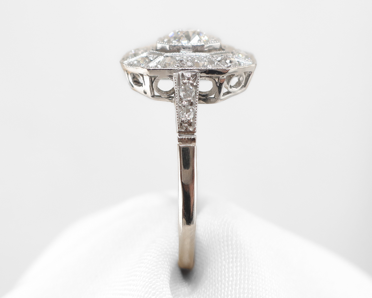 Art Deco Octagonal Diamond Ring
