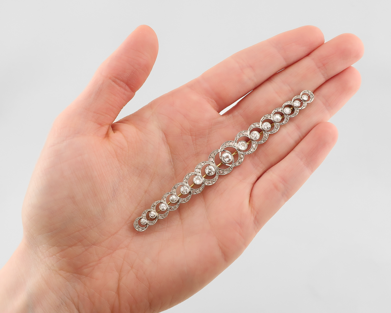 Edwardian Diamond Brooch