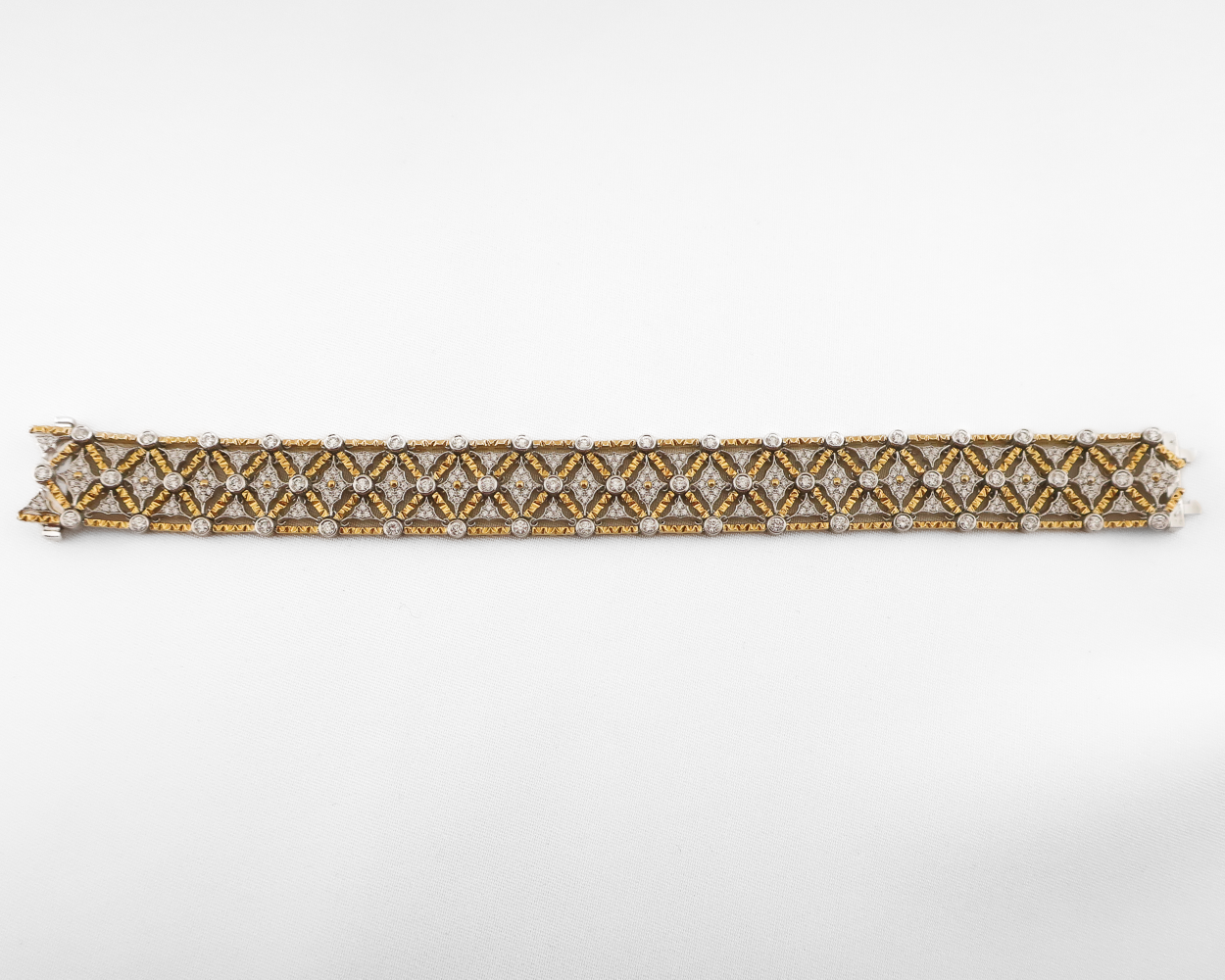 Vintage 2.25-Carat Diamond Bracelet