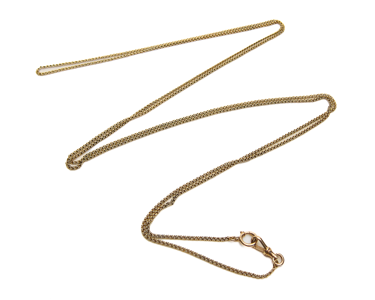 Victorian Long 14KT Gold Chain