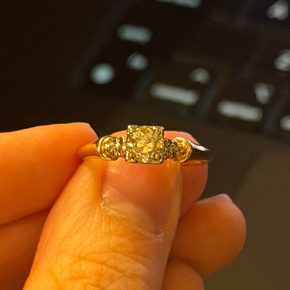 Retro Diamond Ring