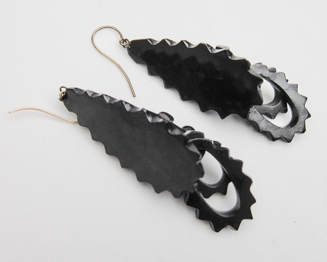 Victorian Whitby Jet Earrings