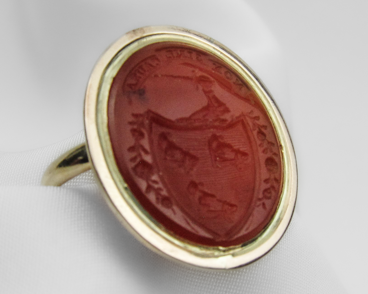 Circa 1790 Carnelian Intaglio Ring