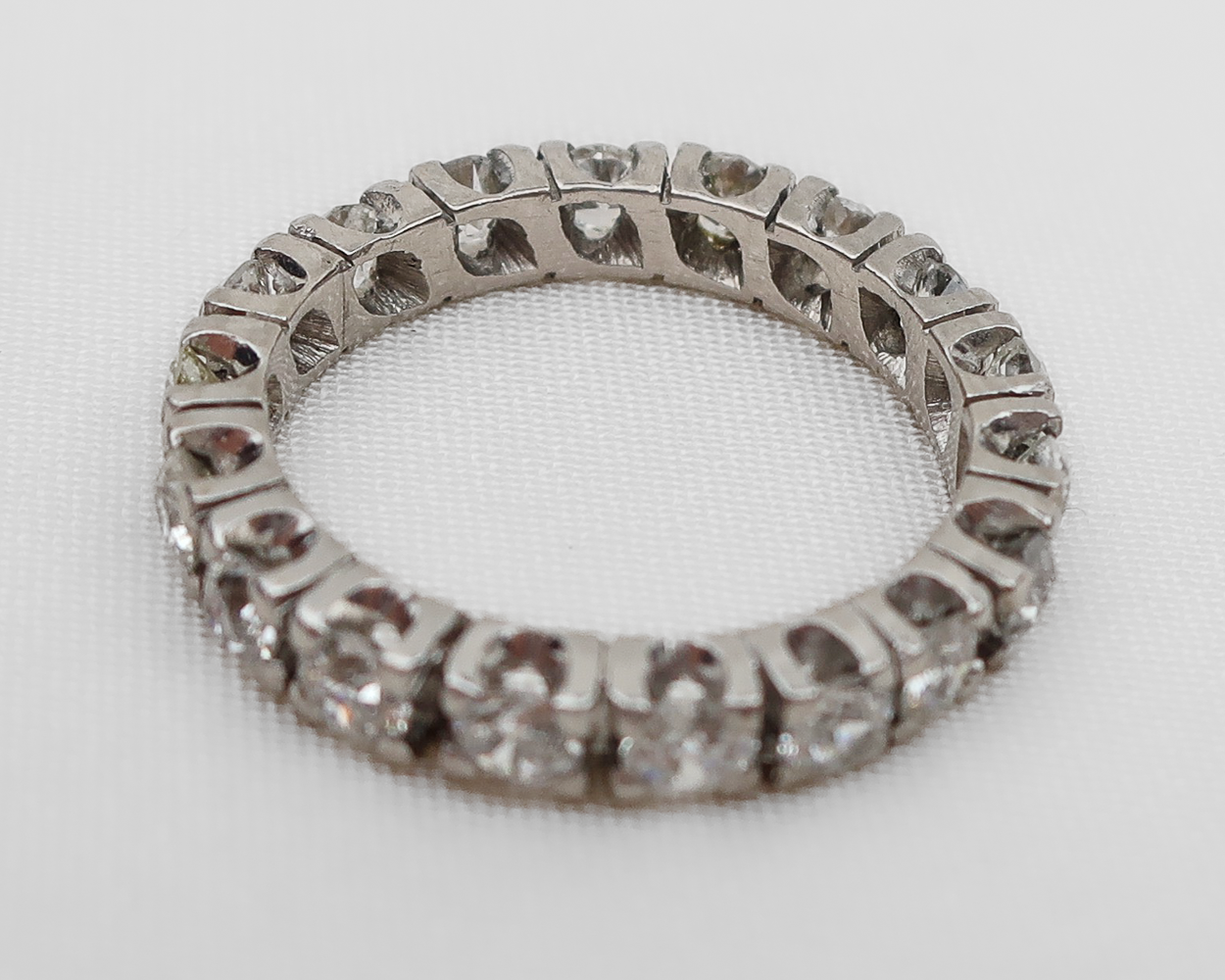 Art Deco Diamond Eternity Band