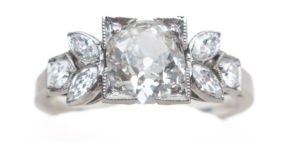 Art Deco Men's Diamond Ring – Rodriguez and Sons Estate Jewelers