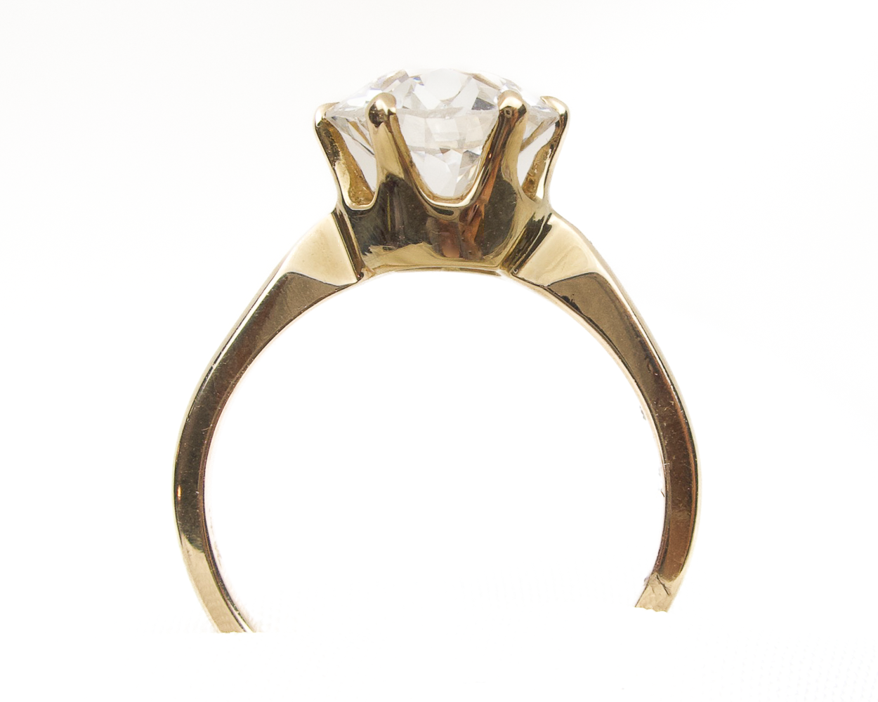 Retro-Era 2.30-Carat Diamond Solitaire