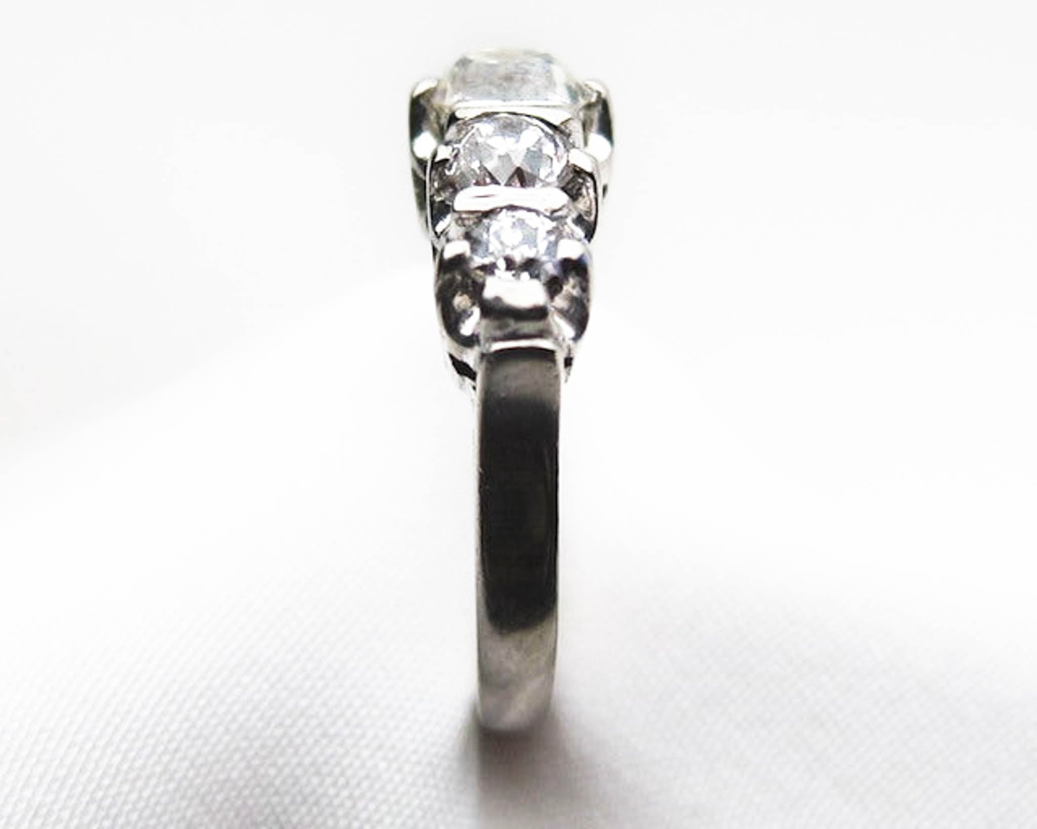 Retro Five-Stone Diamond Ring