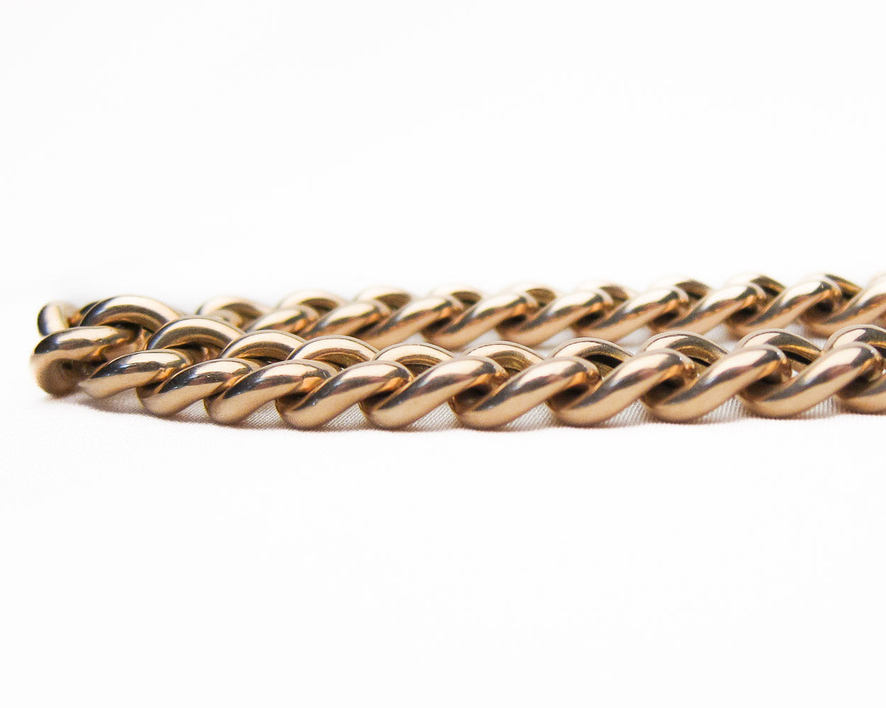 Victorian 15KT Curb Chain Bracelet