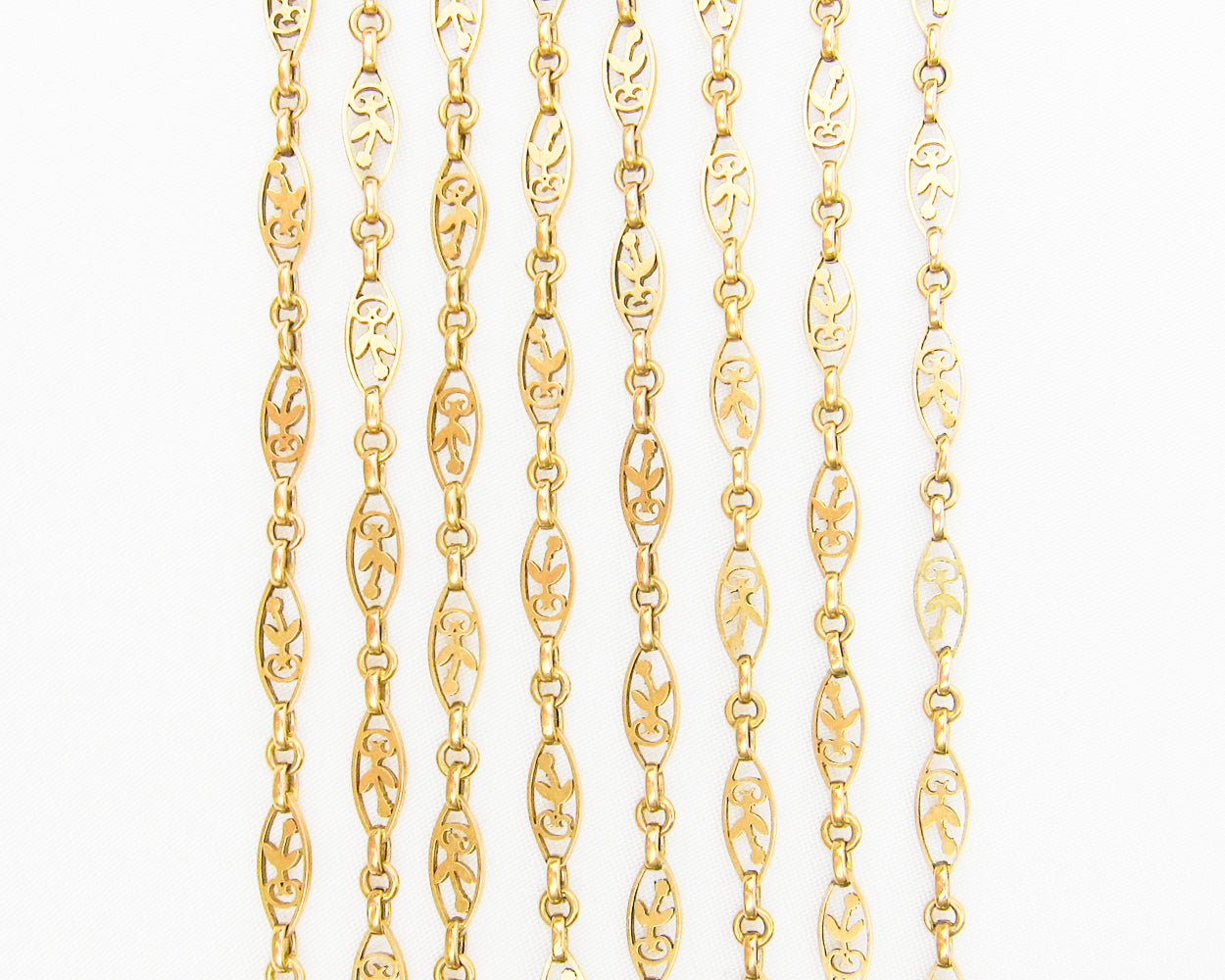 Victorian French Imperial 15KT Gold Chain
