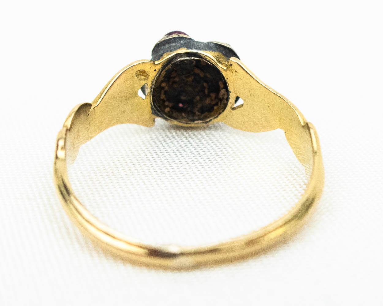 Victorian Gemstone Acrostic "REGARD" Ring