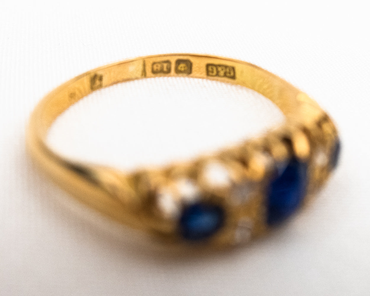 Victorian Sapphire & Diamond Ring