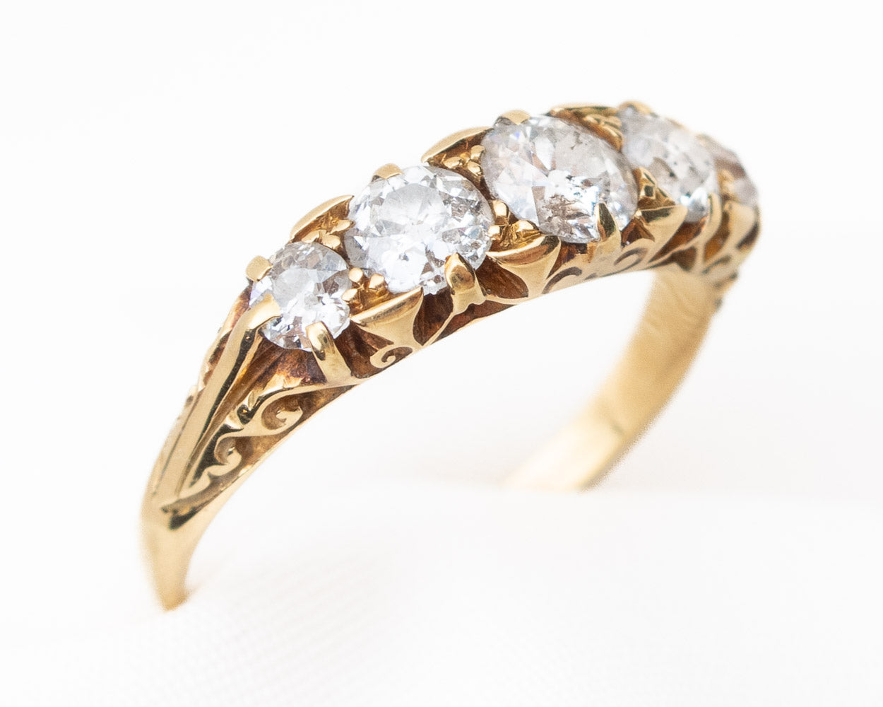 Victorian 5-Stone Diamond Ring