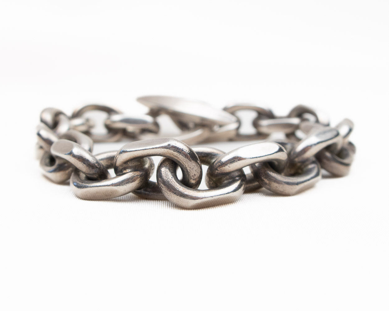 1970s Sterling Silver Toggle Bracelet