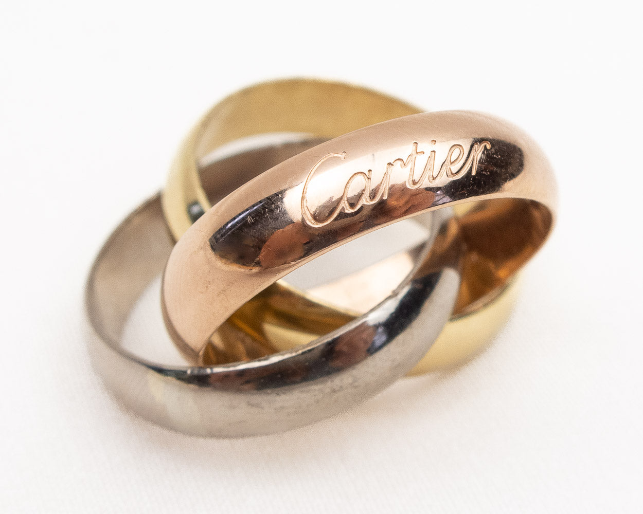 1980s Cartier Triple Gold Band