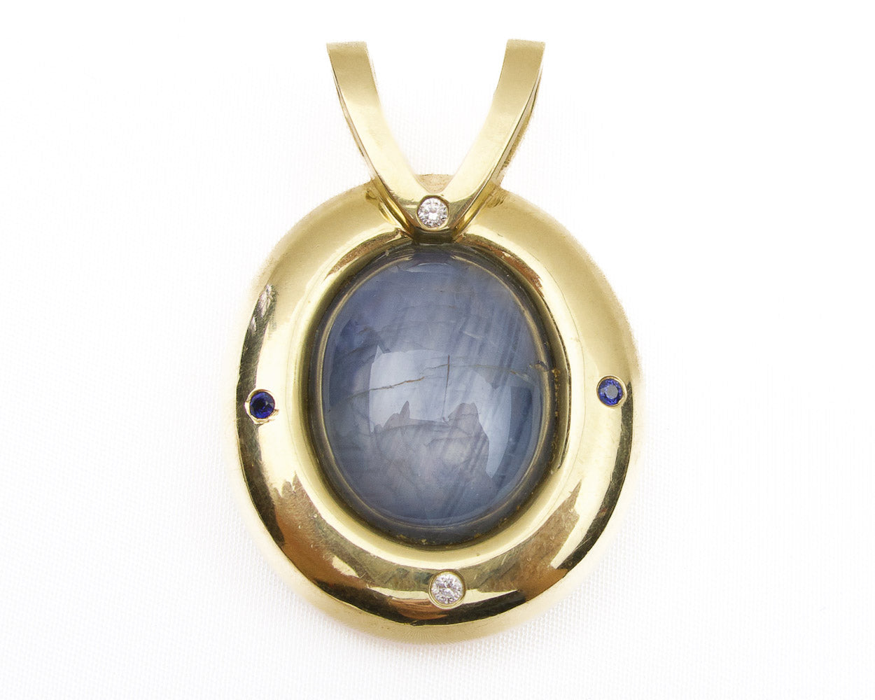 1980s Star Sapphire Pendant