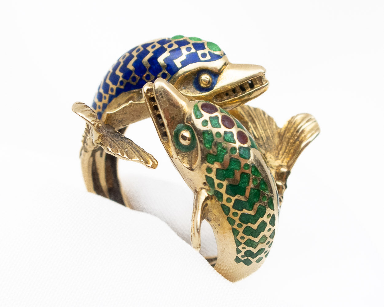 Sree Kumaran | 22K Gold Dolphin Design Women's Ring