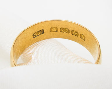 Edwardian 22KT Wedding Band