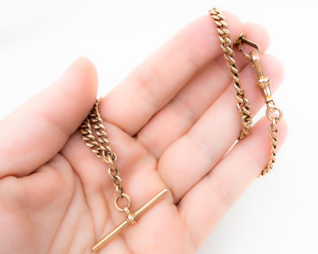 Victorian 9KT Albert Chain/Necklace — Isadoras Antique Jewelry