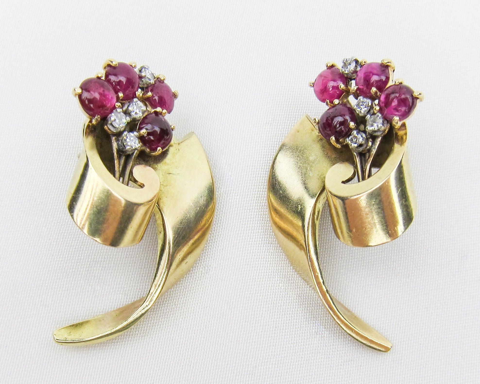 ruby-diamond-gold-post-earrings