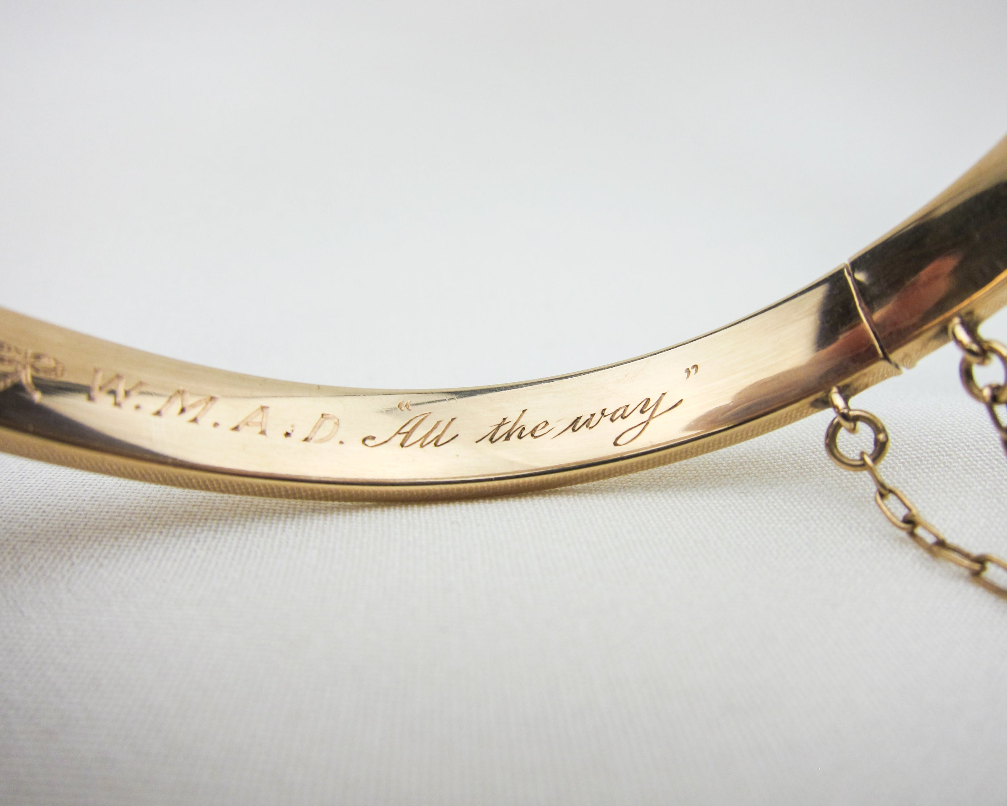 Edwardian Amethyst Bangle