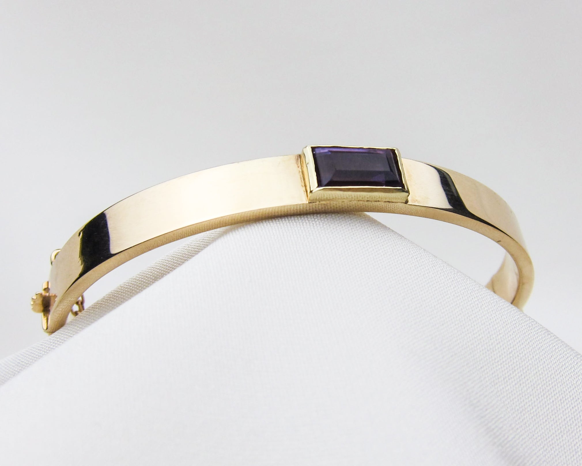 Edwardian Amethyst Bangle